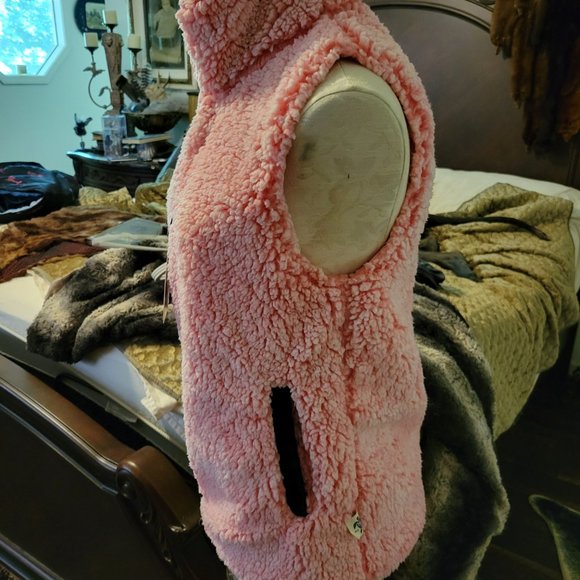 SIMPLY SOUTHERN Pink Sherpa Vest NWT - Picture 6 of 6